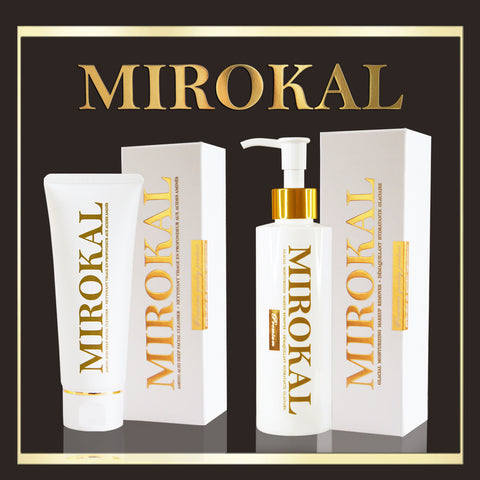 【MIROKAL 米羅蔻】洗卸組～胺基酸潔顏霜 x 1 (120ml) ＋冰河潔潤卸妝精華 x 1 (200ml)