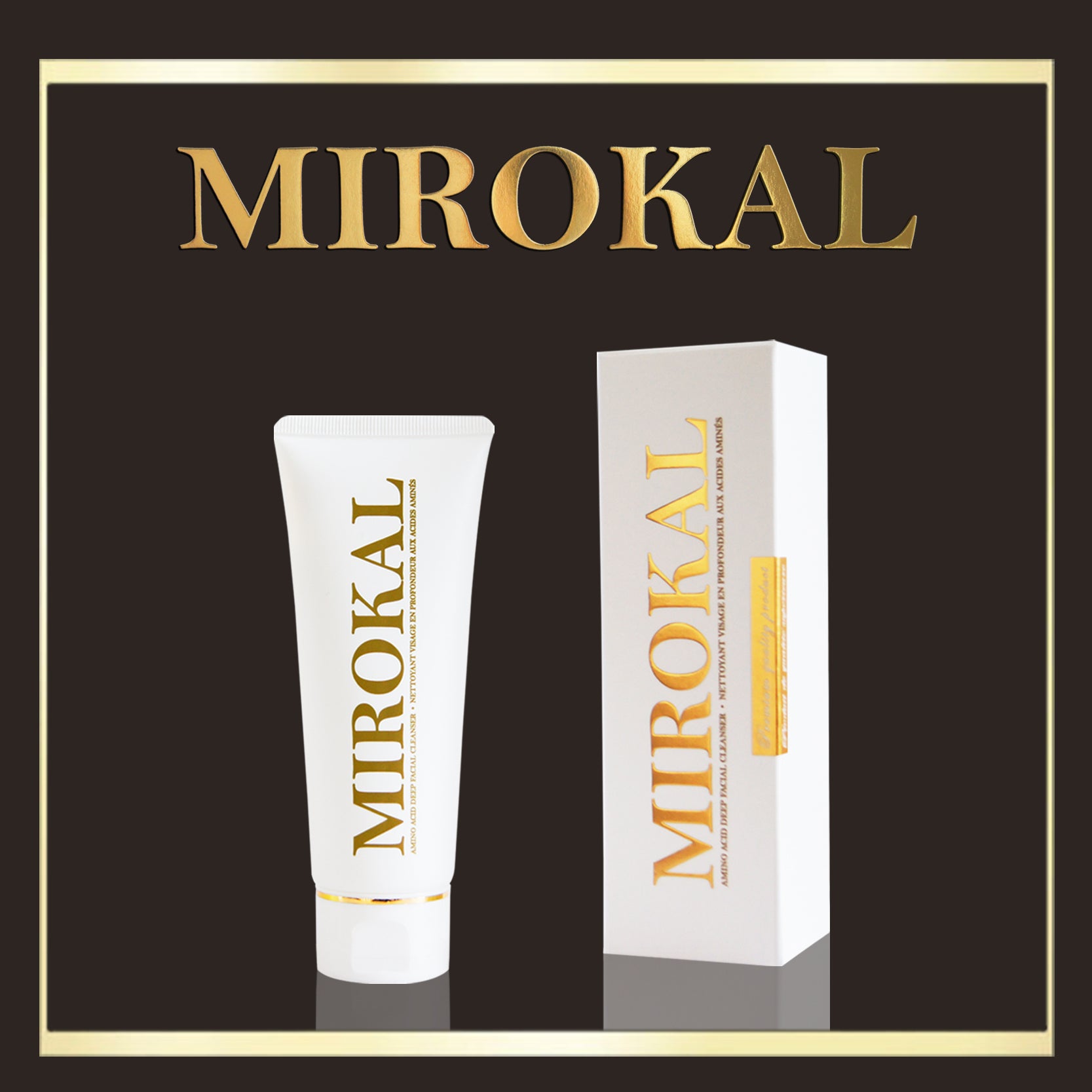 【MIROKAL 米羅蔻】胺基酸深層潔顏霜-120ml (FG特優商品評鑑)