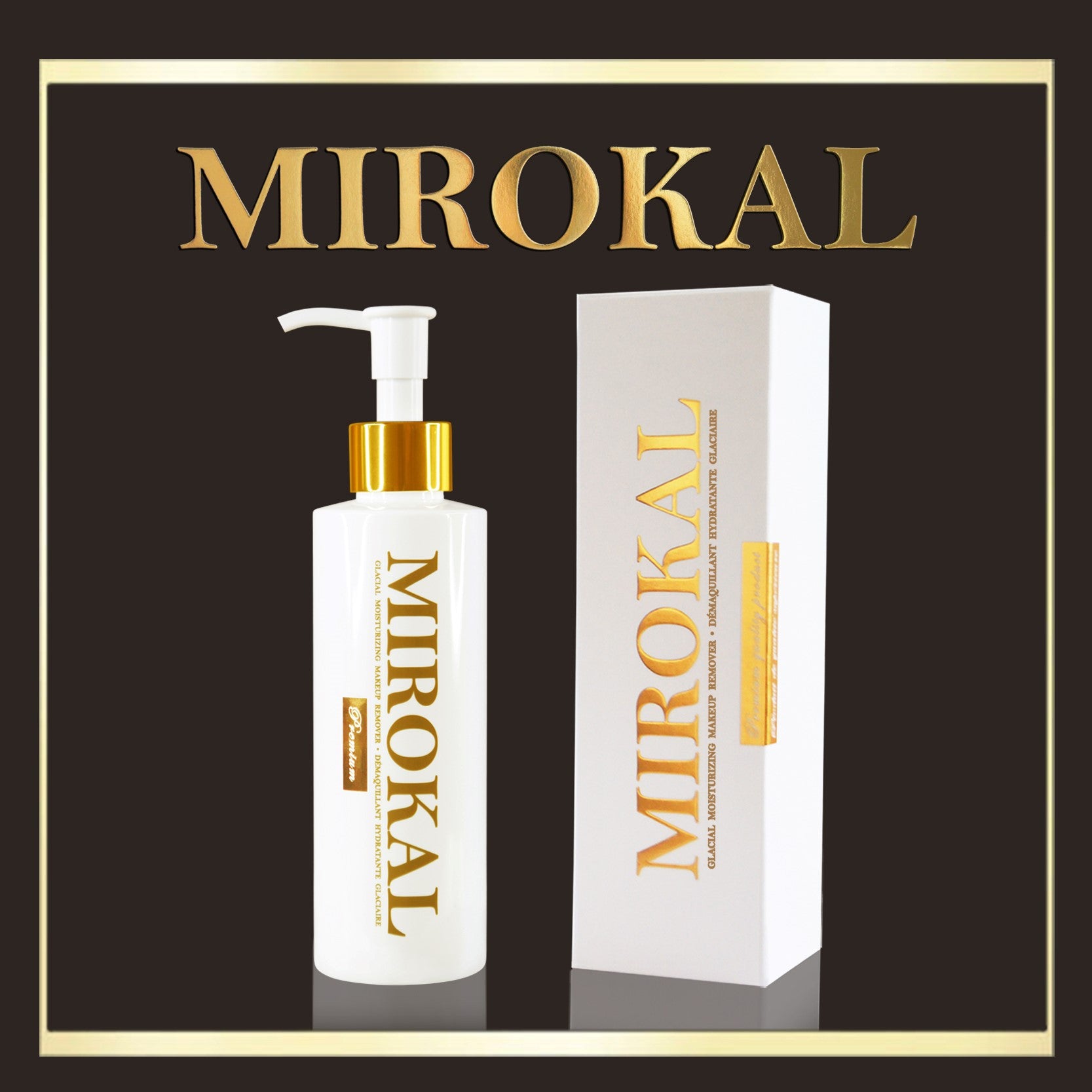 【MIROKAL 米羅蔻】冰河潔潤卸妝精華 (200ml)